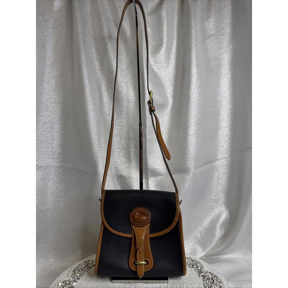 Vintage Dooney & Bourke Leather Crossbody Bag Purse